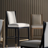 Unity Dark Dining Chair in room - angle 4.0