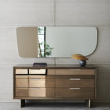 La Moda Dresser in room - angle 1