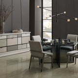 Expressions Dining Table Base in room - angle 3.0