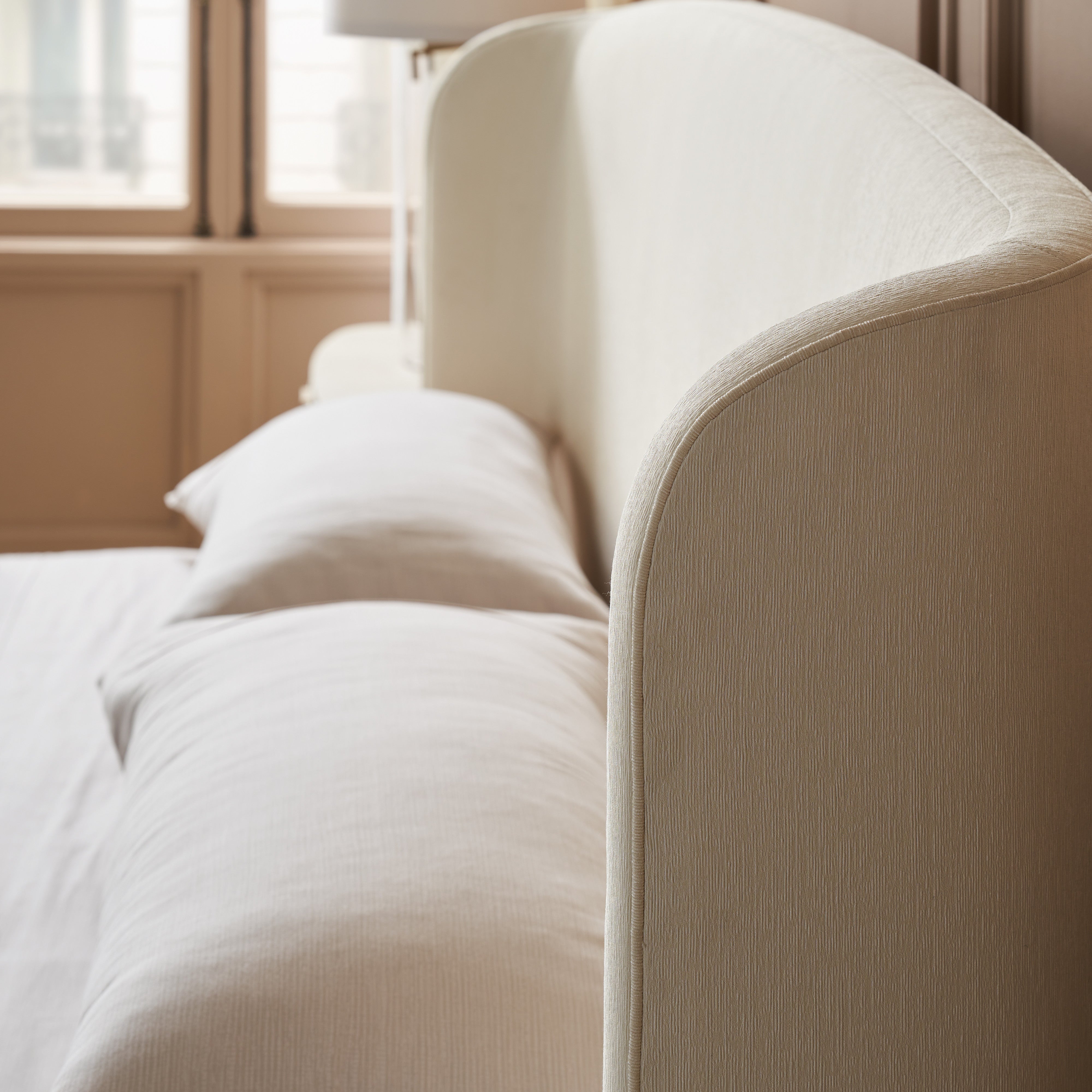 detail of Soft Embrace Bed - King