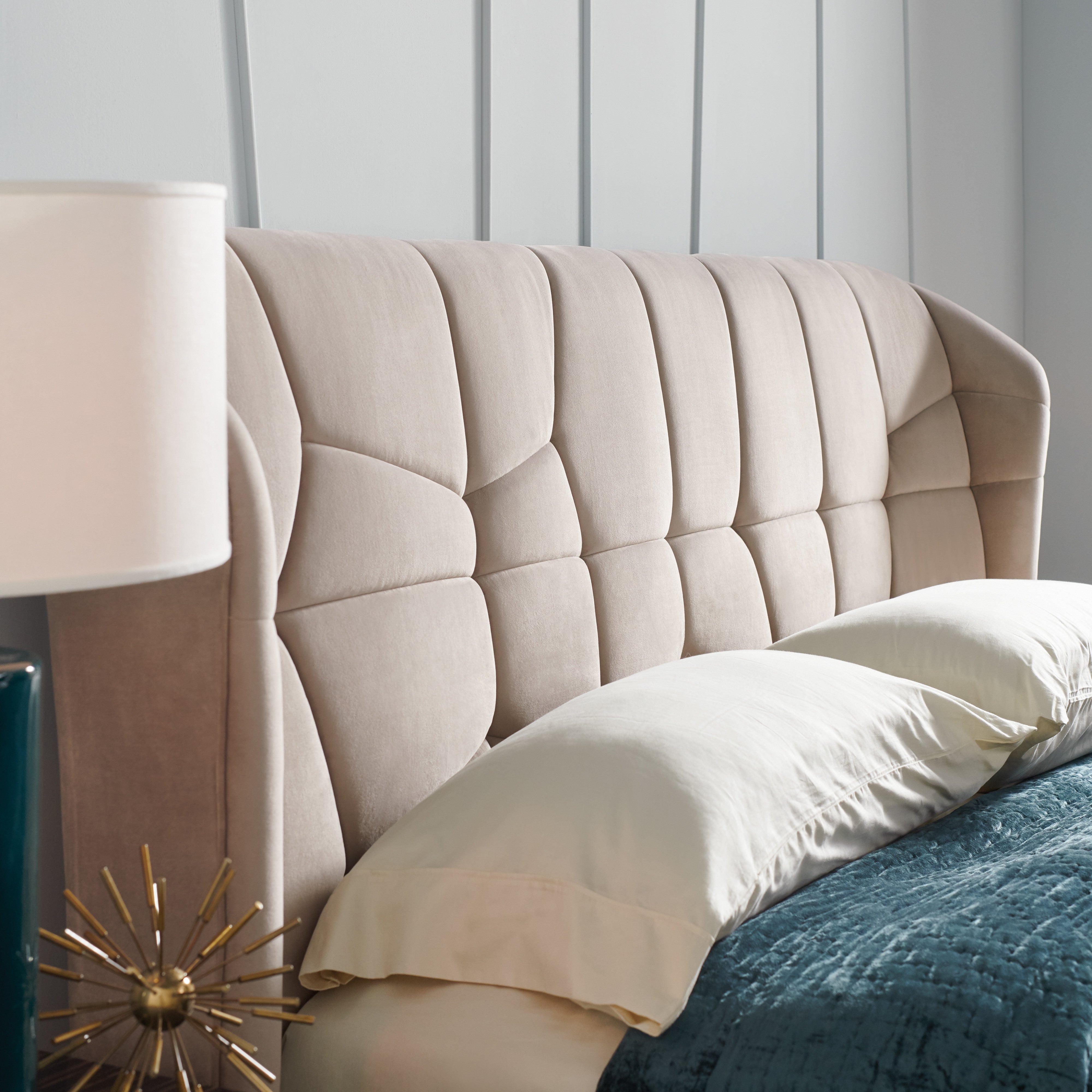 detail of Vector Uph Bed - Queen