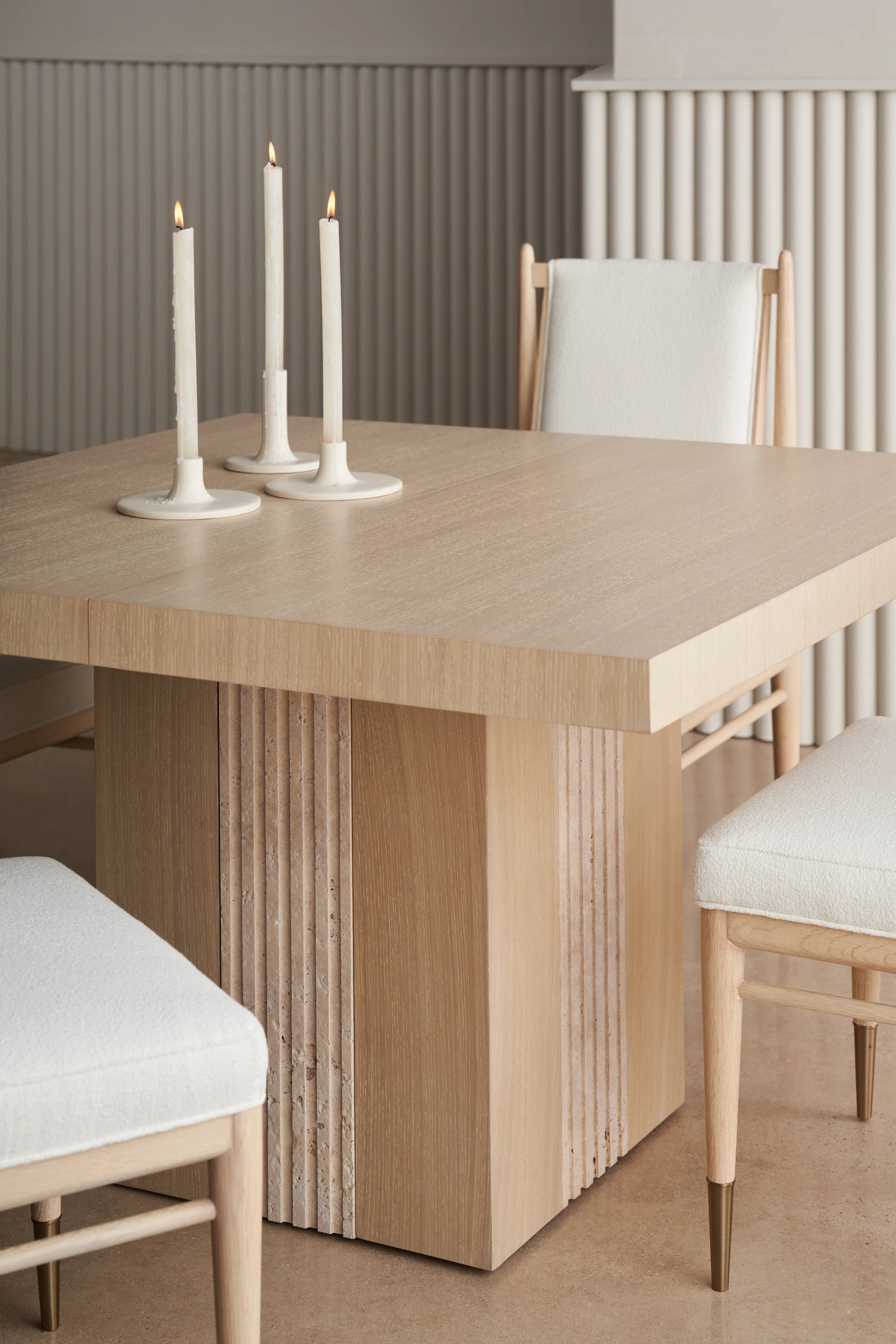 Unity Light Table Unity Light Dining Table – Caracole