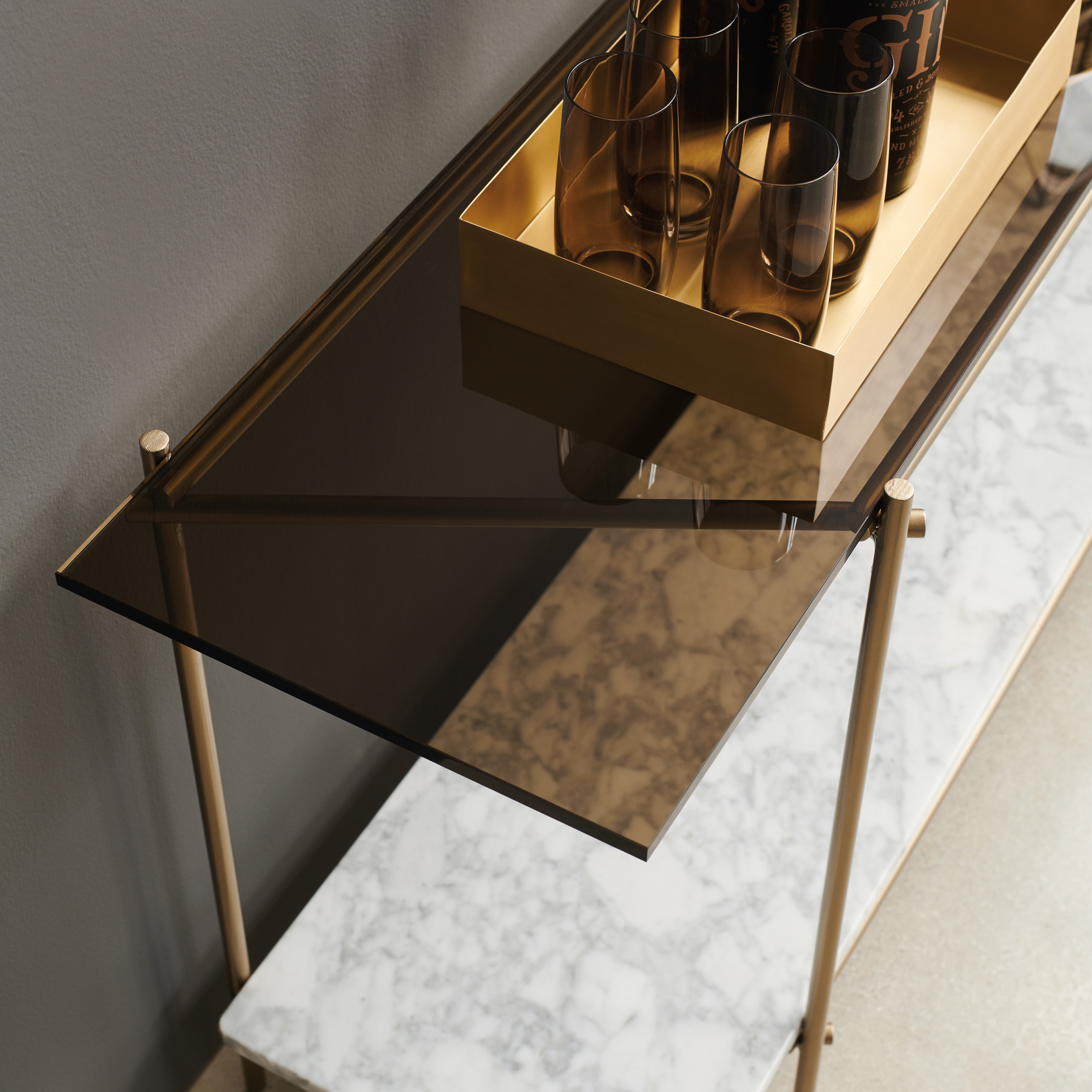 detail of Concentric Console