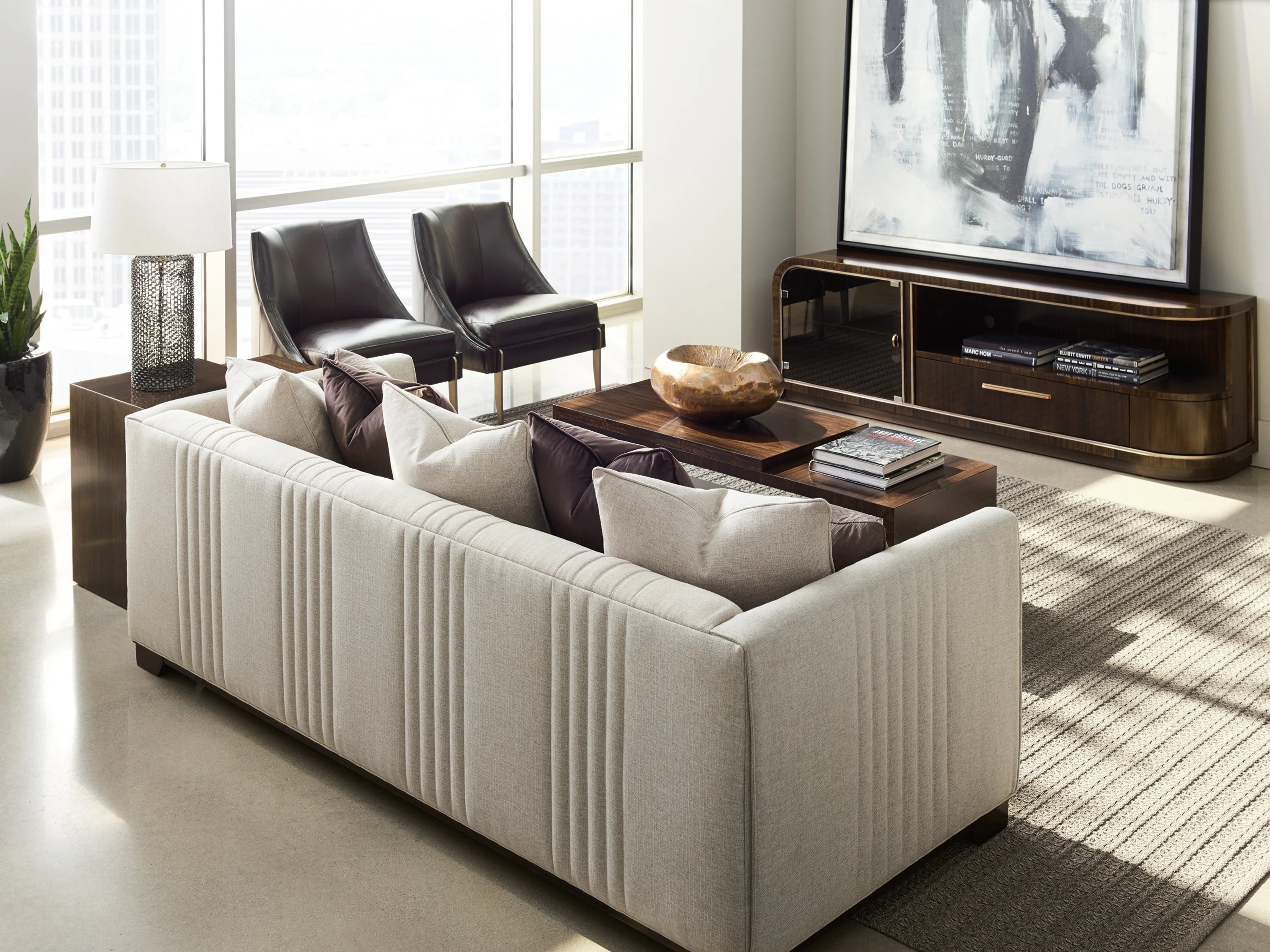 Moderne Sofa in room - angle 3.0