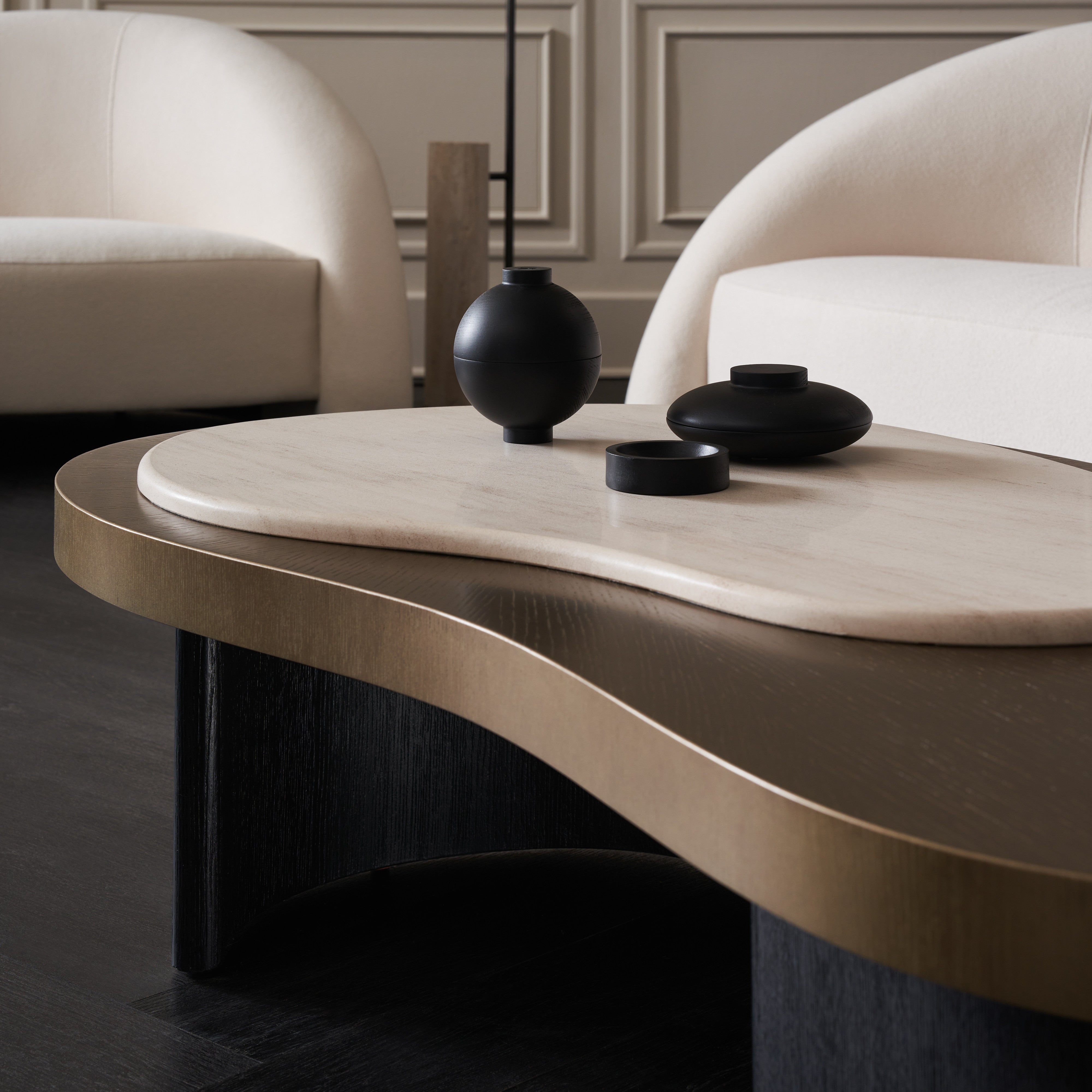 detail of Contrast Cocktail Table