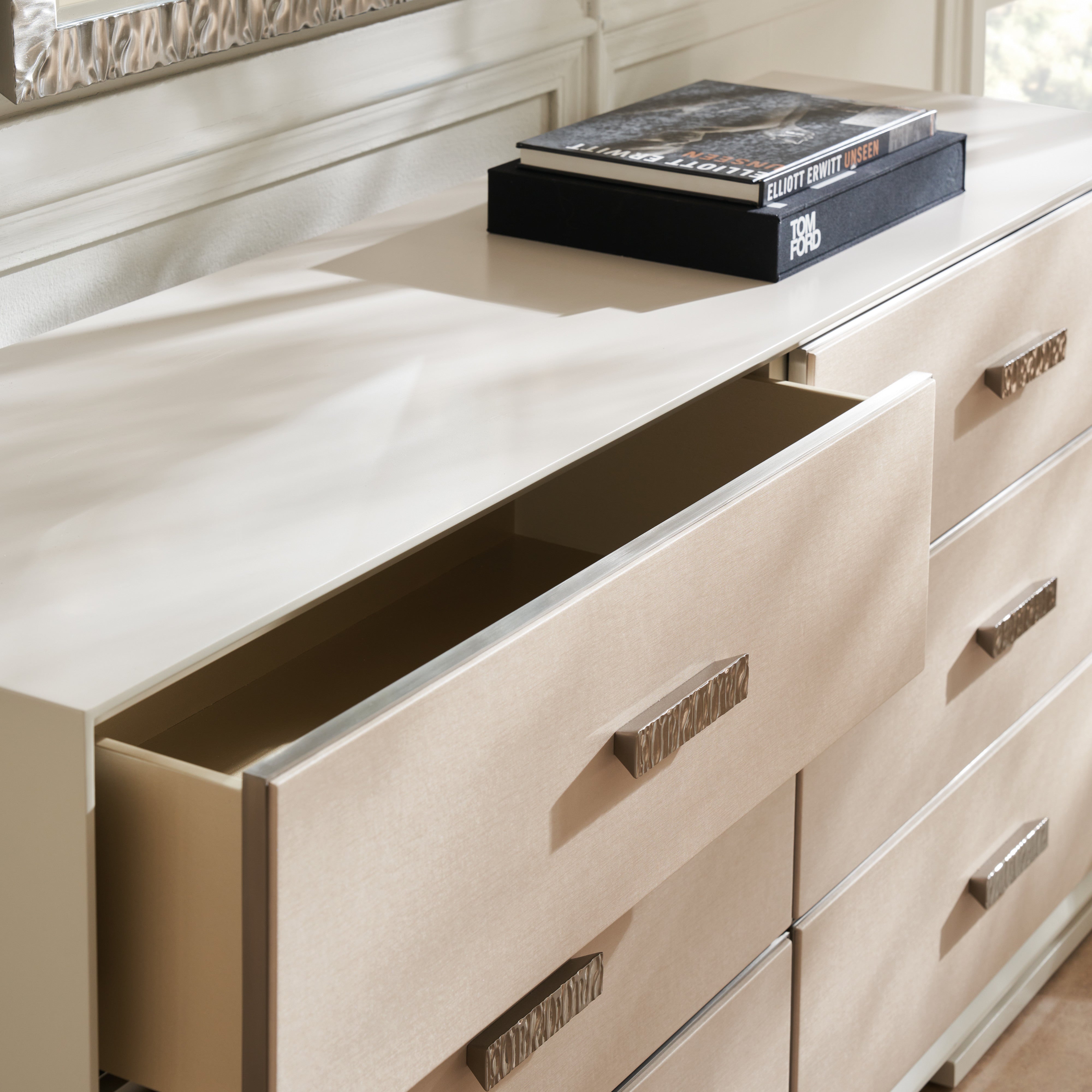 detail of Silver Lining Dresser