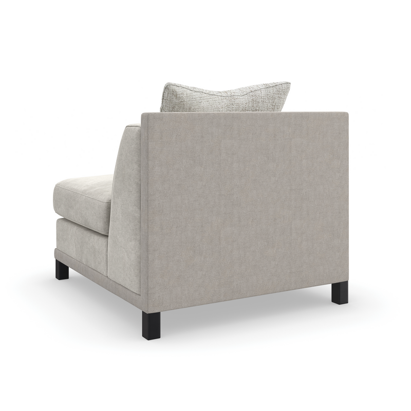 Tuxedo Armless Chair