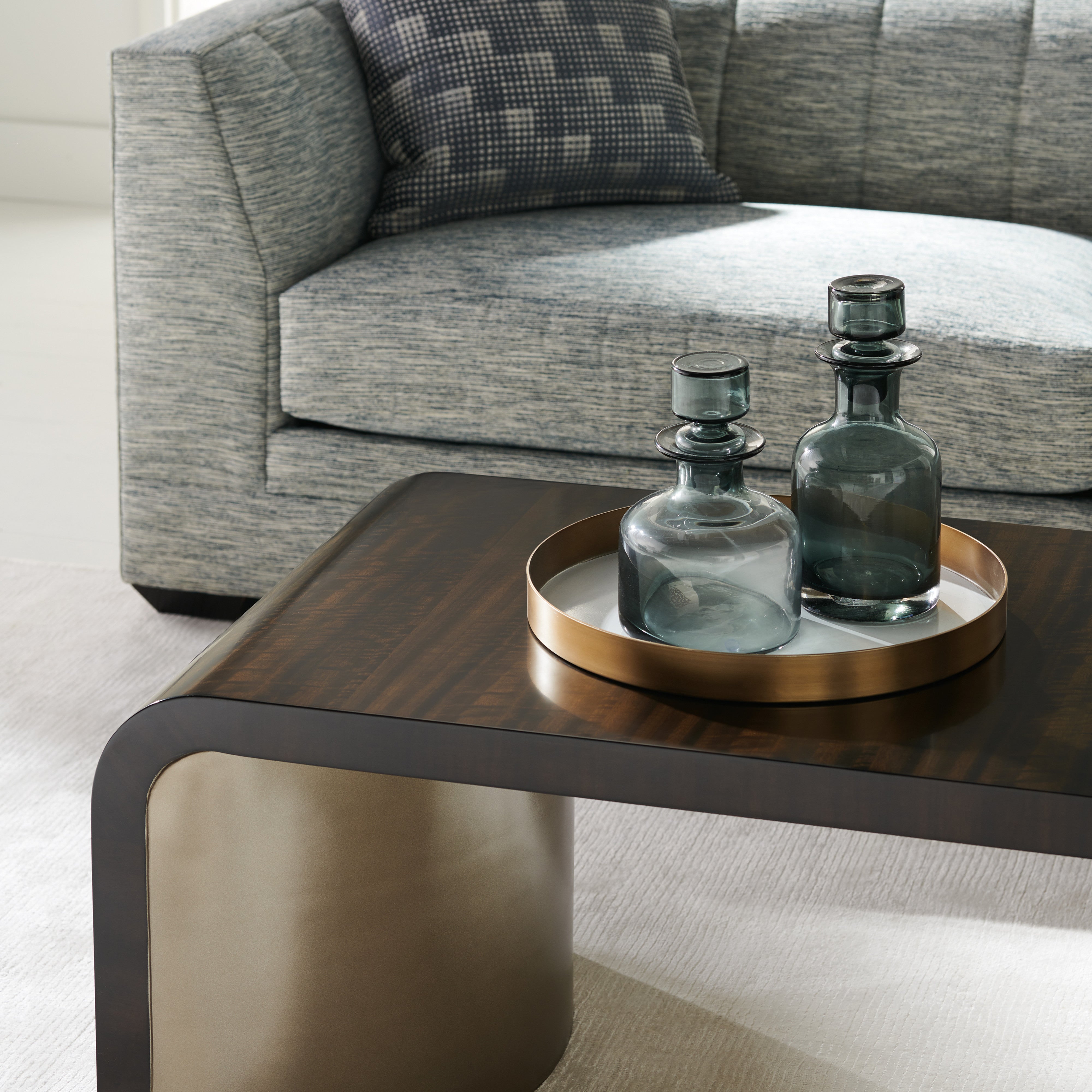 detail of Streamline Cocktail Table