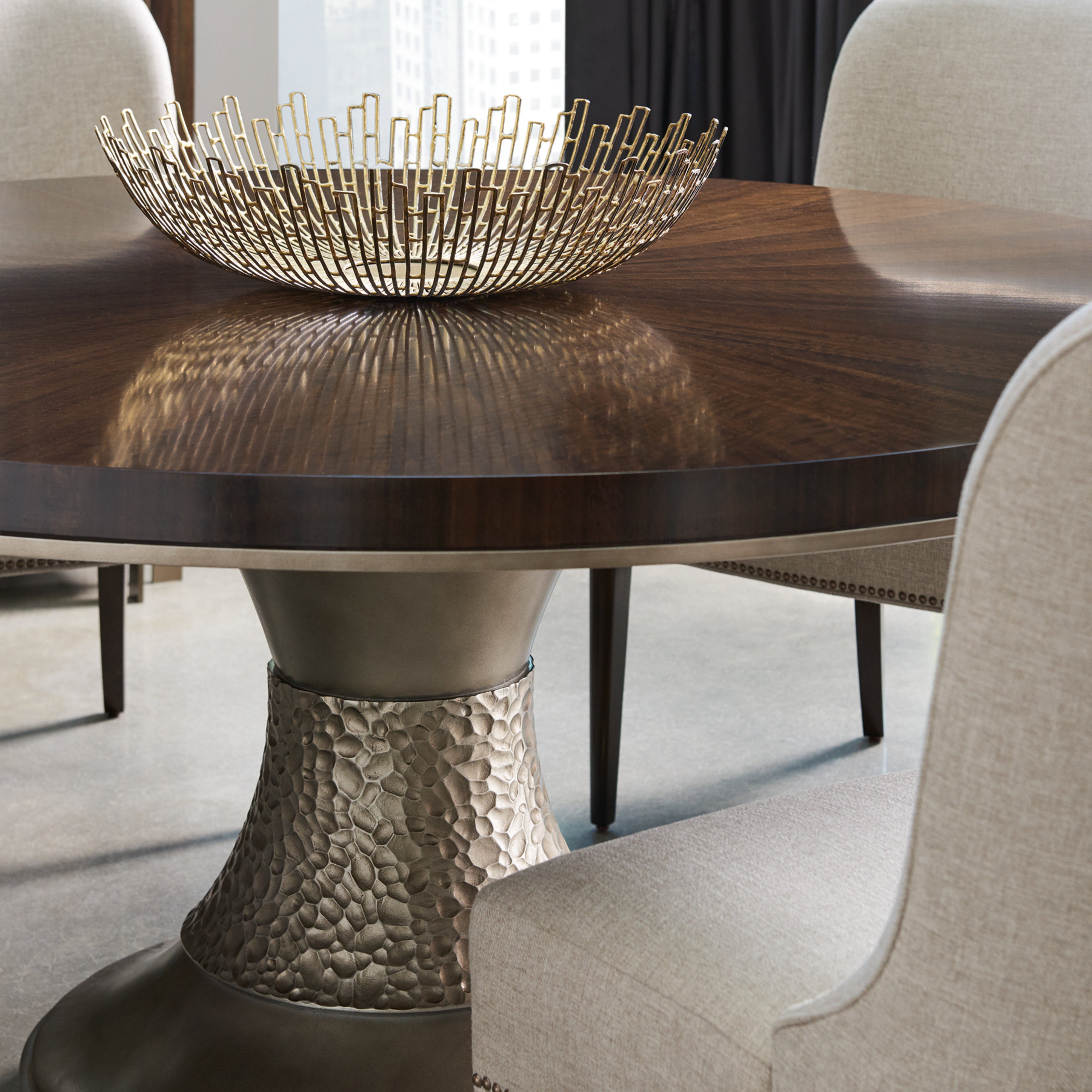detail of Moderne Dining Table