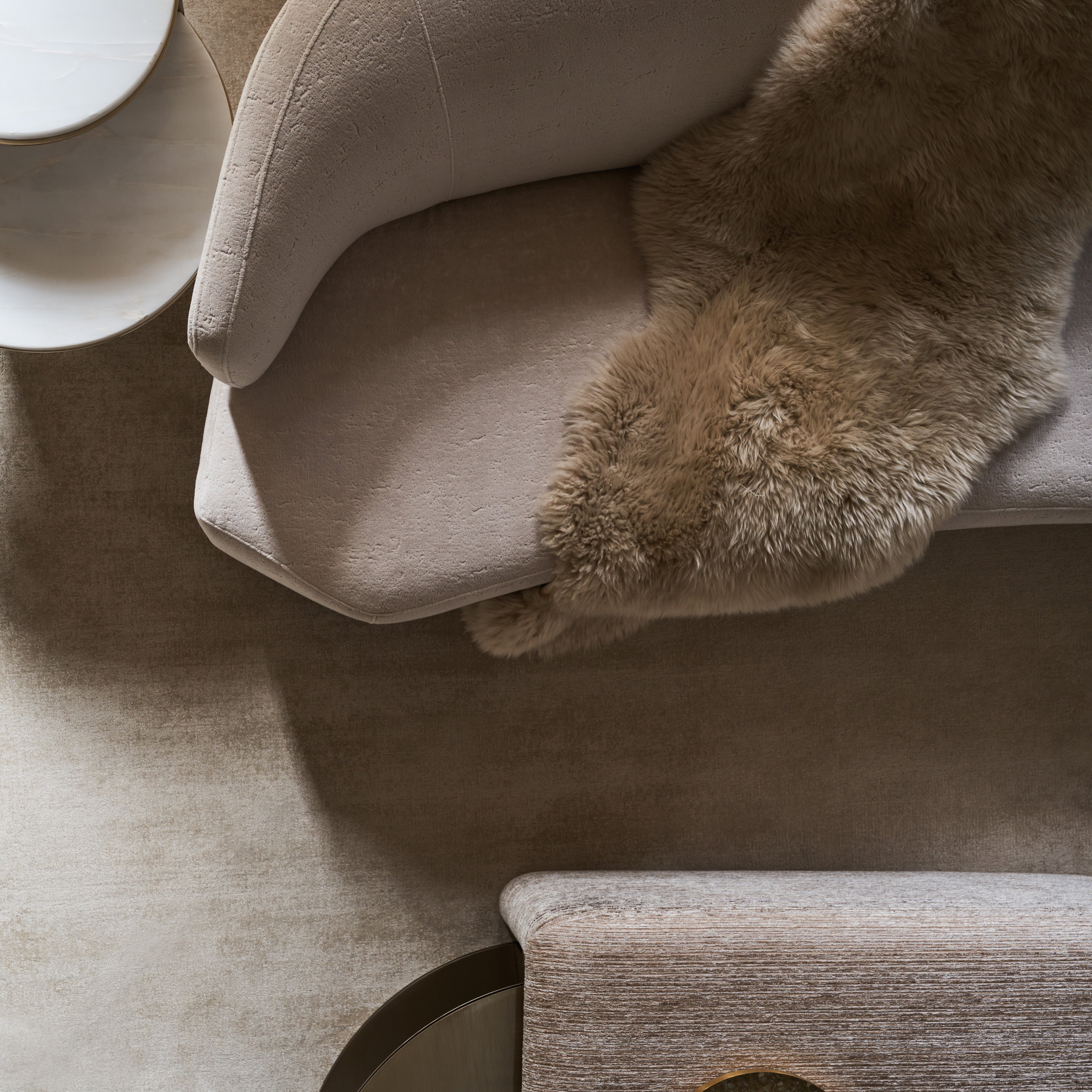 detail of Olympia Sofa
