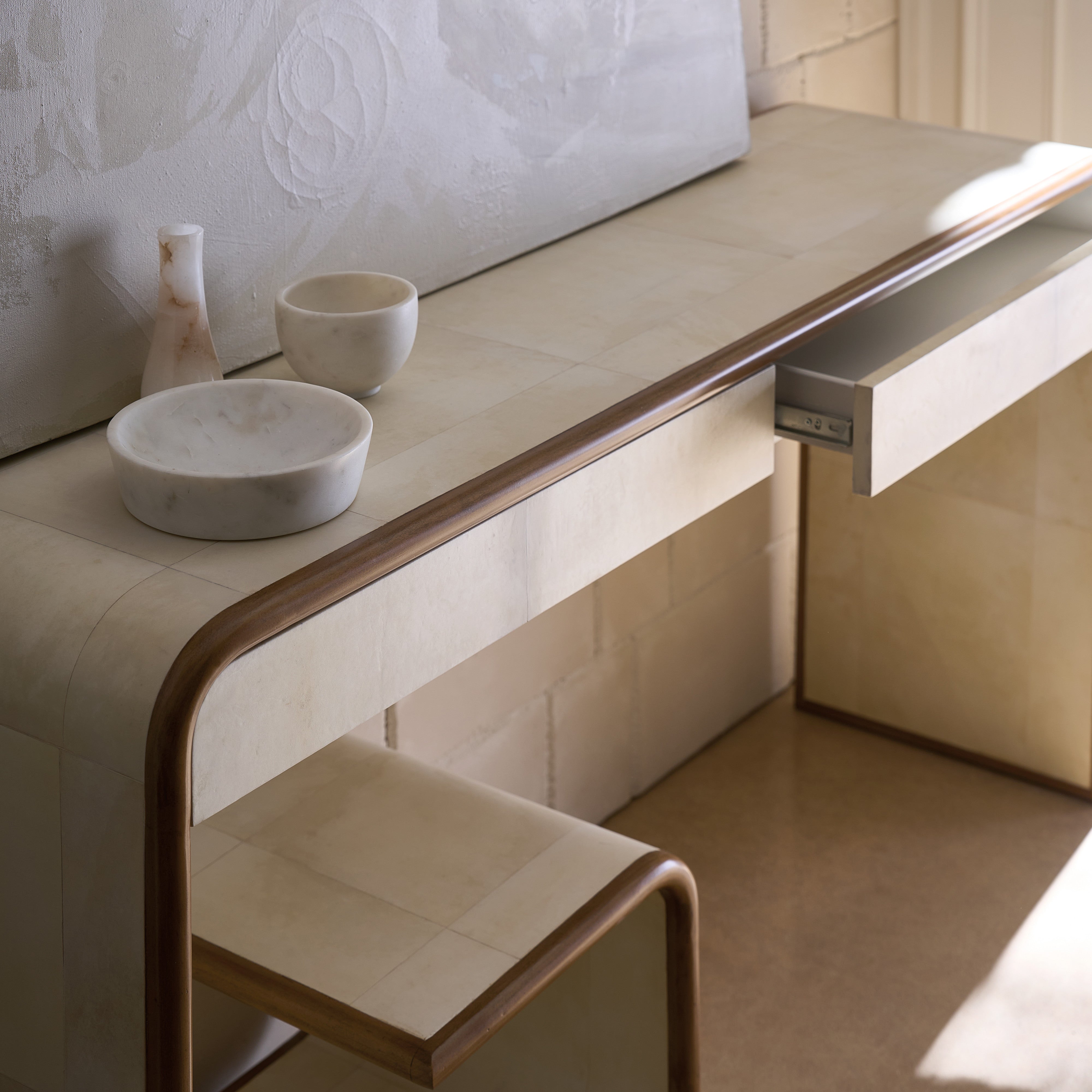 detail of Delano Console