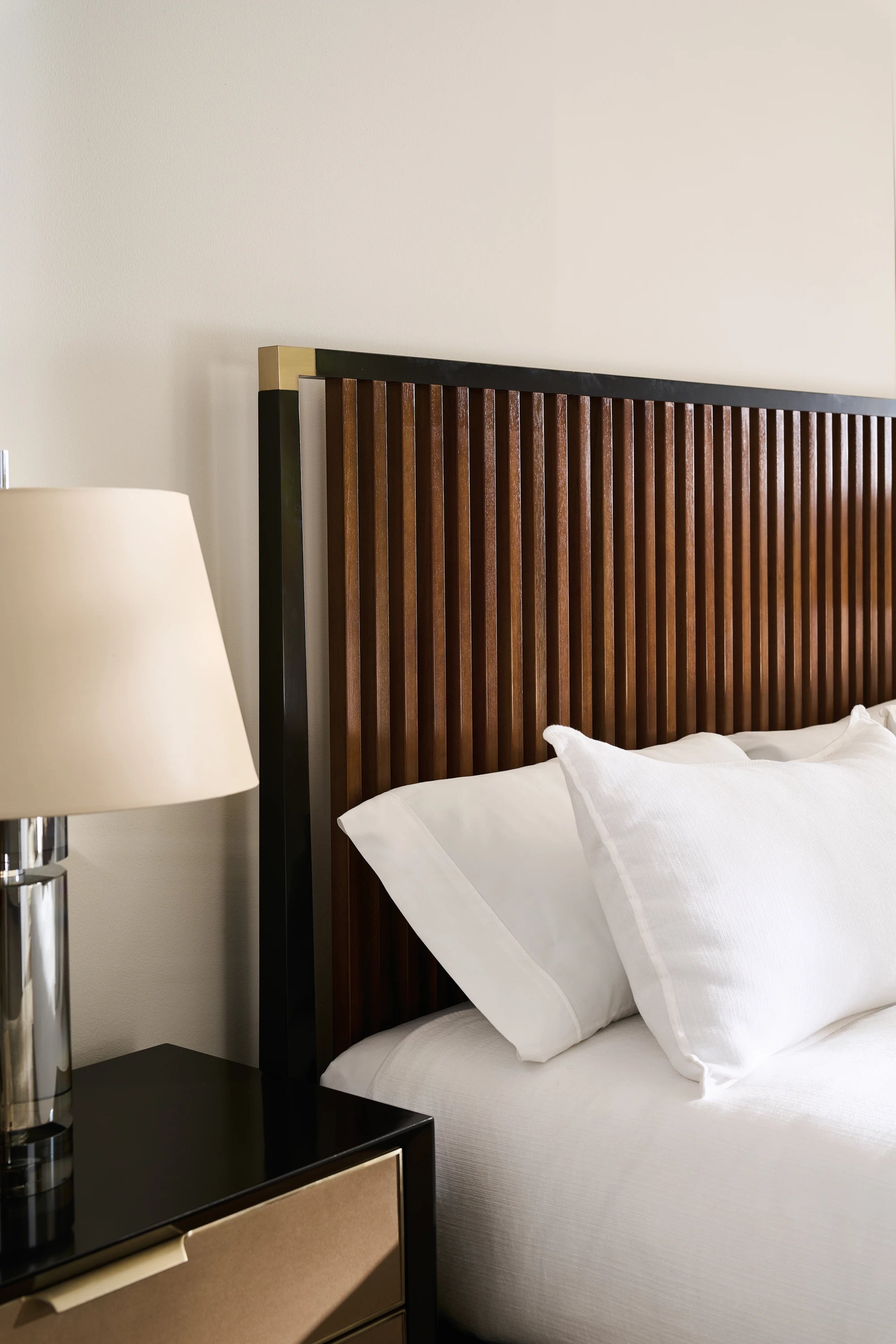 Pinstripe Slatted Bed Dark - Kg - detail 2.0