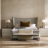Avignon Bronze Nightstand in room - angle 1