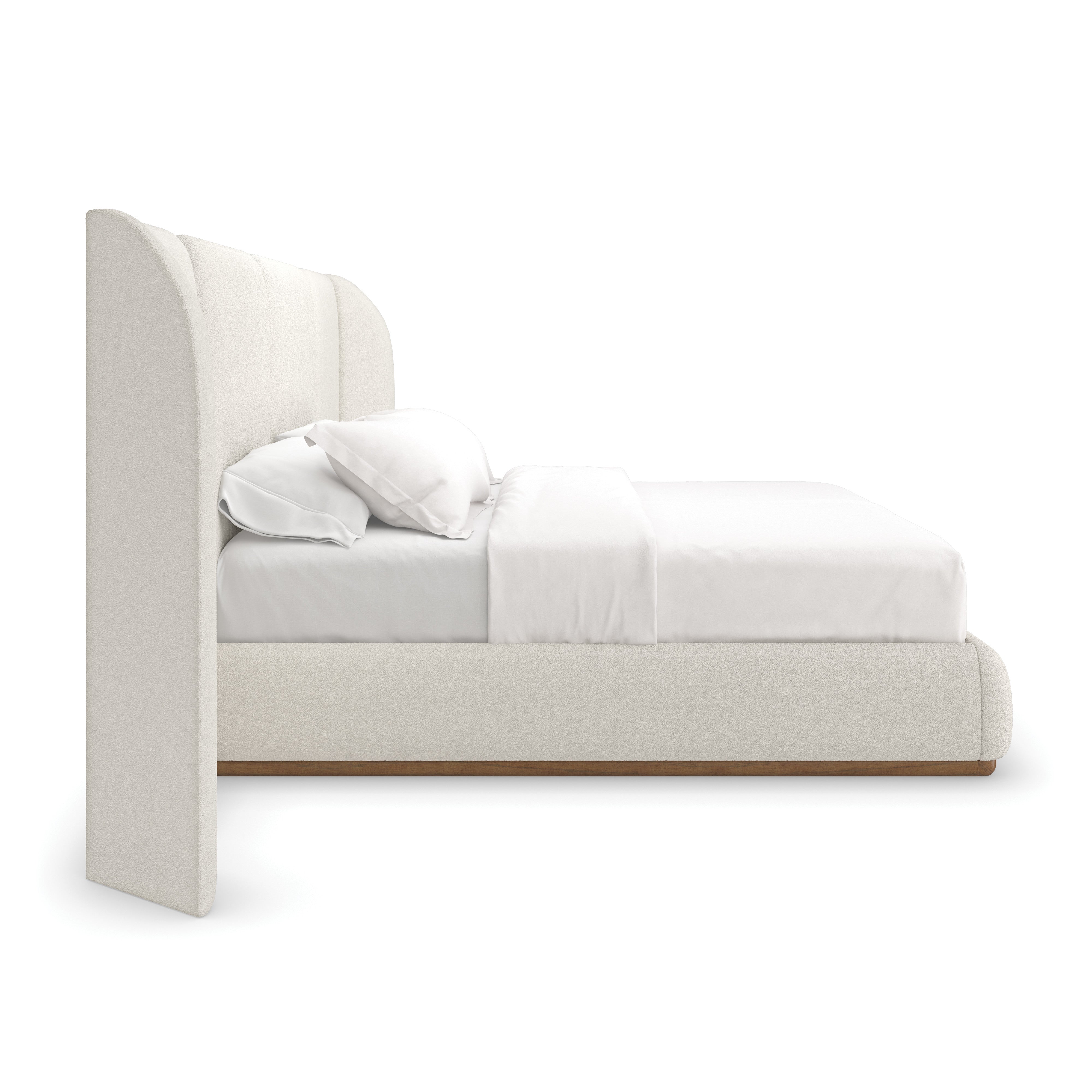 * Malta Upholstered King Bed - angle 5