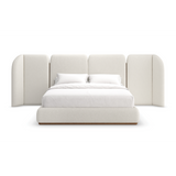 * Malta Upholstered King Bed - angle 4