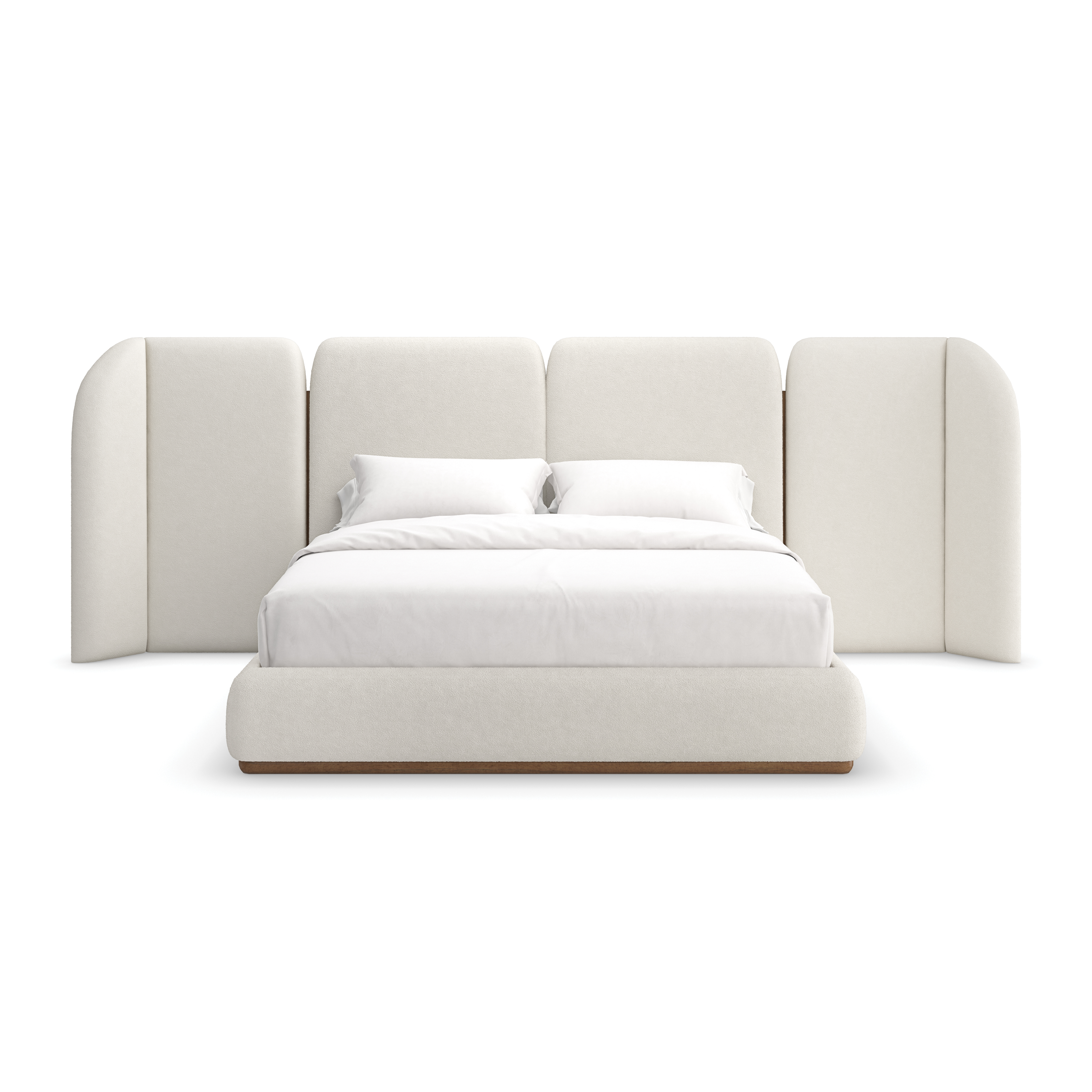 * Malta Upholstered King Bed - angle 4