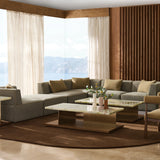 Marbella Armless Chair in room - angle 5.0