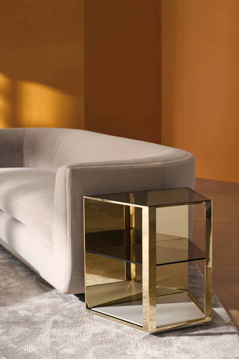 Refraction End Table