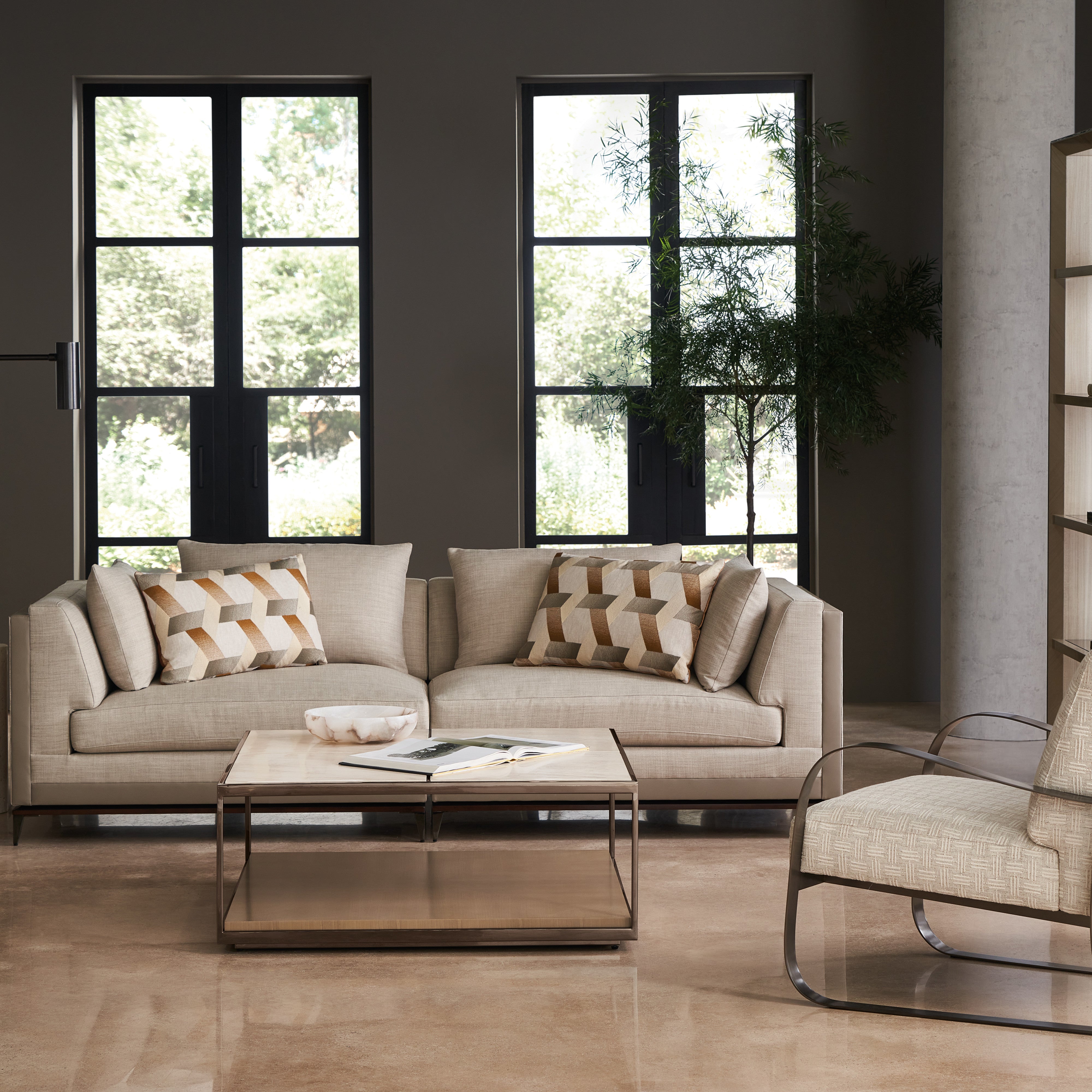 room with Archipelago Laf Loveseat