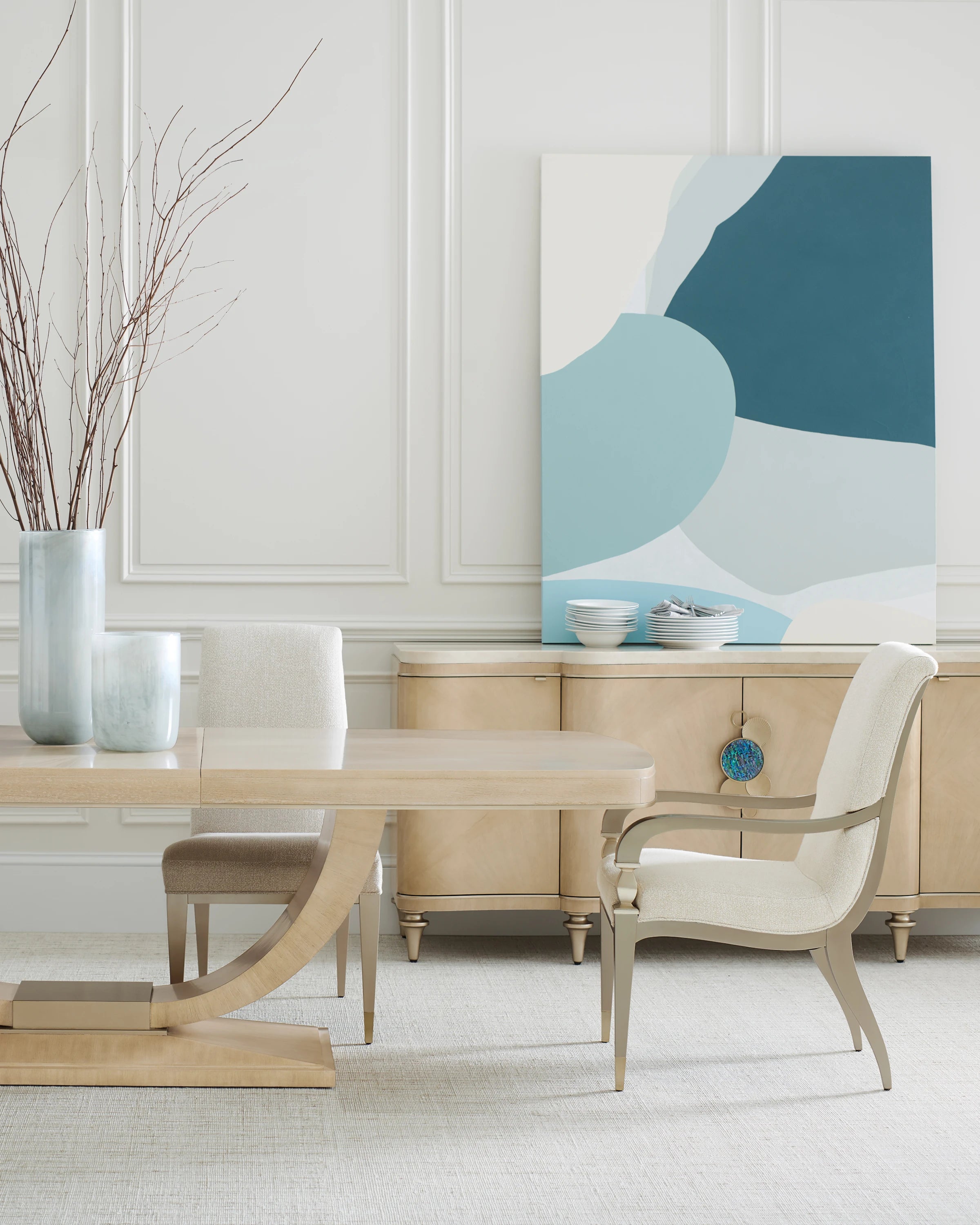 Fan Dining Table Base - detail 11.0