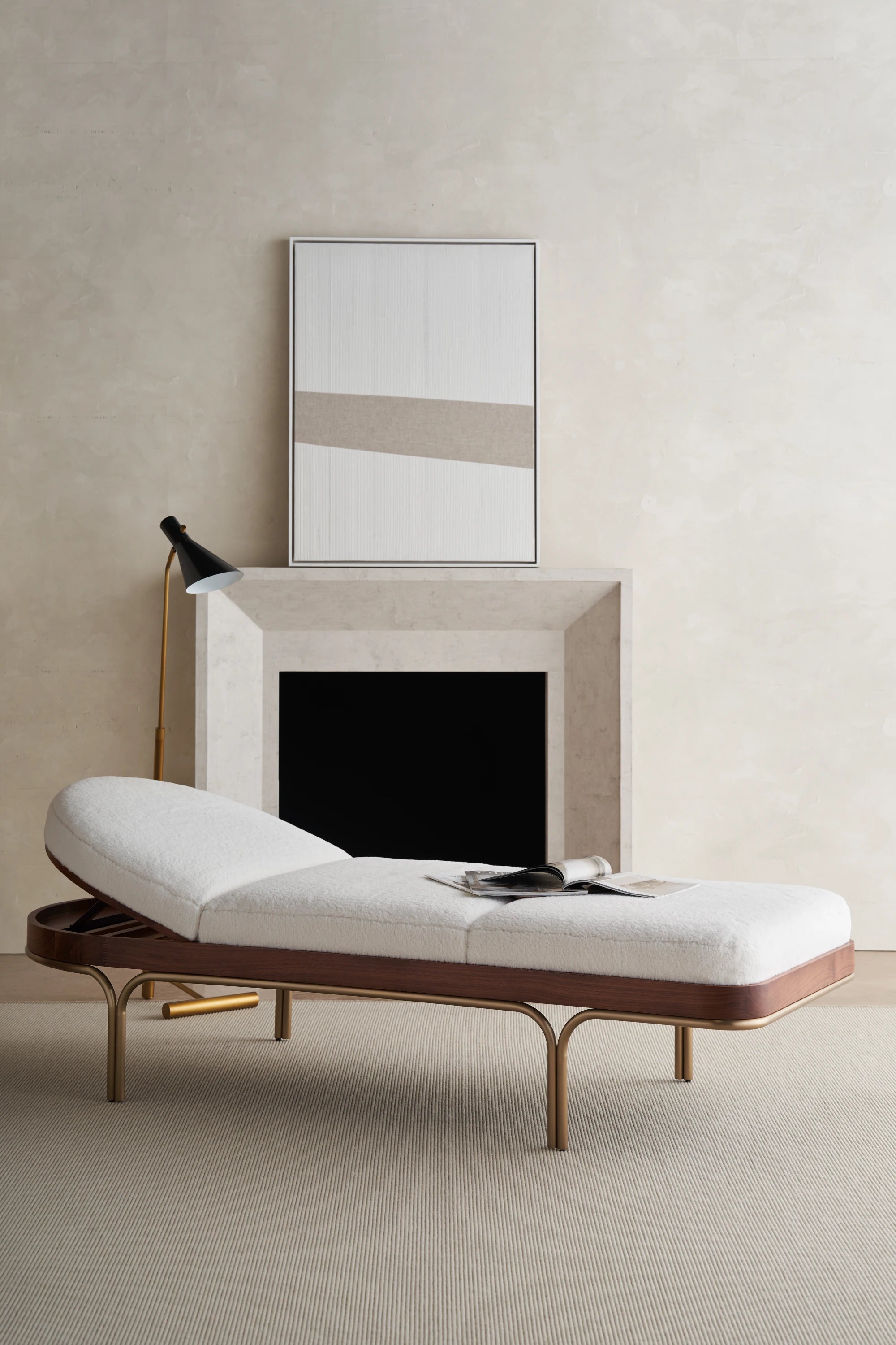 Rhythm Chaise in room - angle 4.0