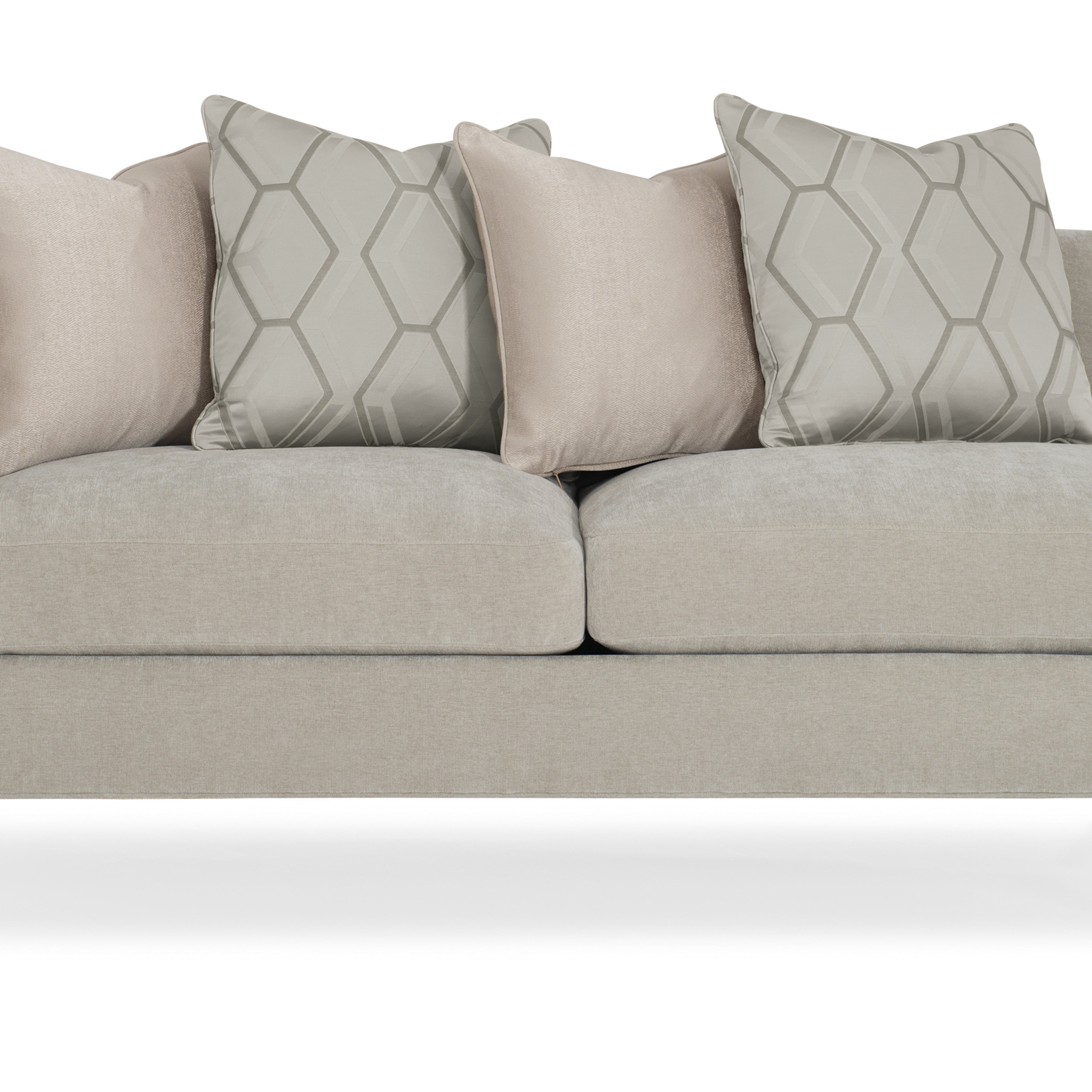 detail of Fret Knot Laf Loveseat