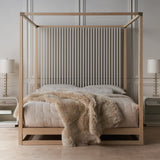 Pinstripe Light Bed - King in room - angle 5.0